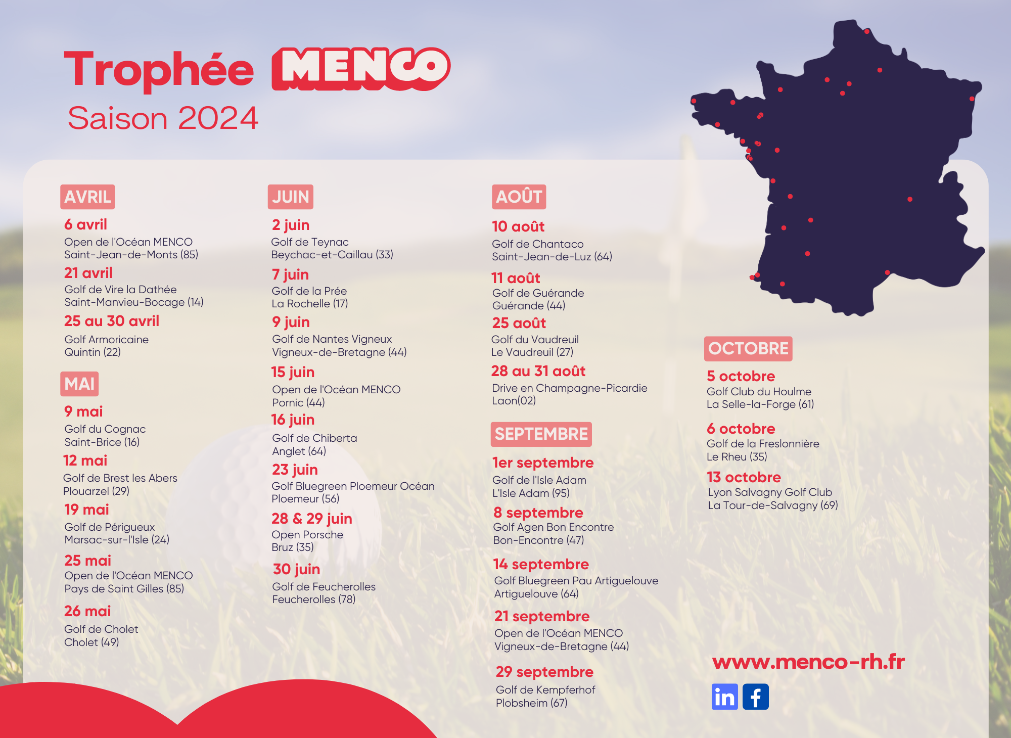 [GOLF] Calendrier saison 2024_V1-4